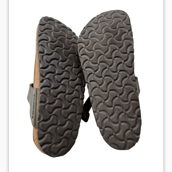 Birkenstock Gizeh Women's 6 / 37 Shoes Brown Leather Thong Sandals - Picture 4 of 8